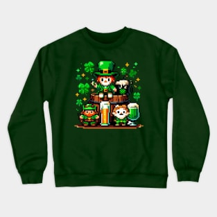 ST Patrick Day Green Crewneck Sweatshirt